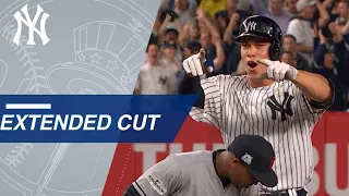 Watch the Yankees jump out to an early four run lead in ALDS Game 4