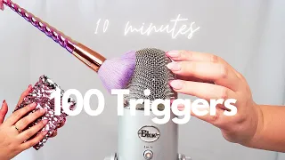 ASMR⎪100 TRIGGERS en 10 MINS 😍