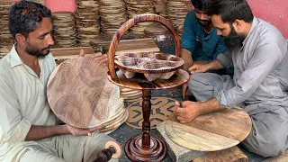 Fantastic Process of Making Dry Fruit Folding Wooden Table || DIY Wooden Collapsible Table