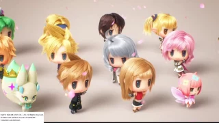 WORLD OF FINAL FANTASY Final Scene plus credits (Chibi Dancing!)