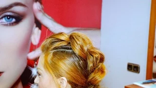Como Hacer una trenza MOHICANO  How to: Faux Mohawk Pull through Braid