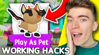 All Working Adopt Me HACKS! Play As A PET! Roblox Adopt Me