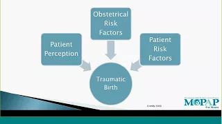 MCPAP for Moms Quarterly Webinar - Traumatic childbirth and its effects on mental health