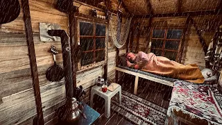 Caught in a Heavy Rain, Snow and Hail – Best Tiny House Camps of 2023 – Off the Grid