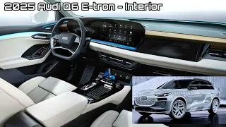 2025 Audi Q6 E-Tron Interior Revealed | Interior Detail: EV based on the PPE platform