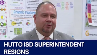 Hutto ISD superintendent resigns after seven months on the job | FOX 7 Austin