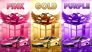 Choose Your Gift...! Pink, Gold or Purple 💗⭐️💜 How Lucky Are You? 😱