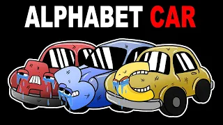 Alphabet Lore But they got to Car (A-Z...) #New I Alphabet Lore Animation