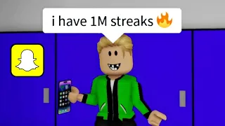 When you are addicted to Snapchat (meme) ROBLOX