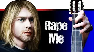 Nirvana - Rape Me на Гитаре + РАЗБОР