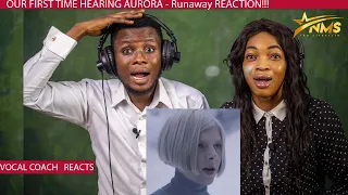 OUR FIRST TIME HEARING Aurora Runaway - REACTION AND Vocal Coach LYRICAL ANALYSIS