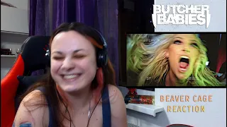 BUTCHER BABIES - Beaver Cage REACTION | slaveformusic