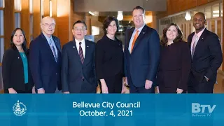 Bellevue Council Meeting - October 4, 2021