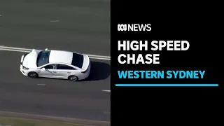 High-speed Sydney car chase ends in crash and two arrests | ABC News