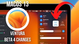 macOS Ventura 13 Beta 4 - Whats New