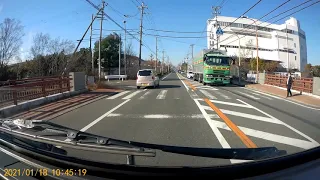 信号の無い横断歩道で停止したら・・・