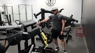 Standing Leg Curl (Techno Gym Pure Strength Series)