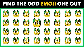 Find The Odd Emoji One Out | Emoji Puzzle Quiz