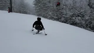 Adaptive skiing at Snowshoe