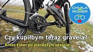 Czy kupiłbym teraz gravela?  Kross Esker 6.0 po pierwszym sezonie - vlog rowerowy #42