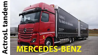 Mercedes-Benz ActrosL tandem - co wkurza i co cieszy...