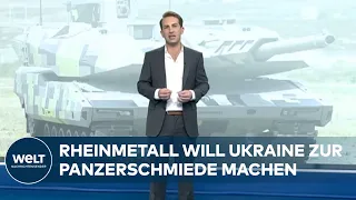 PUTINS KRIEG: Panther für die Ukraine -  Das kann Deutschlands brandneuer Superpanzer | WELT Thema