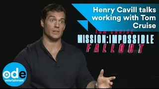 Henry Cavill talks working with Tom Cruise