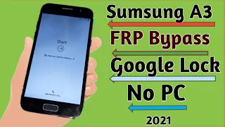SAMSUNG Galaxy A3/A5/A7 (2017) FRP/Google Lock Bypass Android 8.0.0 Notifications Fix March 2021