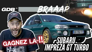 BRAAAP : SUBARU IMPREZA GT TURBO GT300. 300ch ????