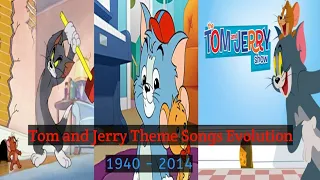 Tom and Jerry Theme Song Evolution From 1940 to 2014. Childhood Memories Video.