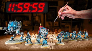 Can You Build & Paint a Warhammer army in 12 hours?!