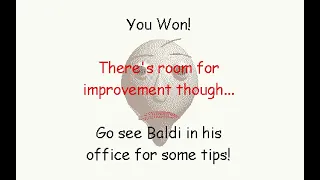 I didn't die in Baldi Dies, and I did all wrong answers! lol   #baldi #baldisbasics #baldisbasicsmod