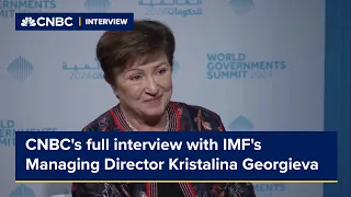 CNBC's full interview with IMF's Managing Director Kristalina Georgieva