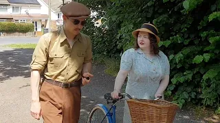 Young Couple Live In The 1930's