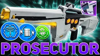 Prosecutor GOD ROLL is AMAZING (PVP & PVE) | Destiny 2 Season of The Wish