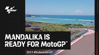 Resurfacing works completed in Mandalika! 🙌 | 2023 #IndonesianGP