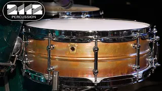 Ludwig Bronze Phonic Snare Drum 5x14 - Raw Finish w/ Tube Lugs