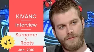 Kivanc Tatlitug ❖ Interview  Part 1 ❖ The Tatlitug name & roots ❖ English