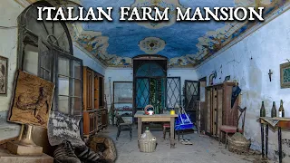 Abandoned Farm Mansion of an Italian Soccer Player (EVERYTHING LEFT)