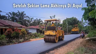 Setelah 33 Tahun Akhirnya Merasakan Jalan Aspal