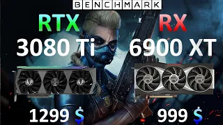 GeForce RTX 3080 ti vs AMD RX 6900 XT Test in 7 Games // 1080p, 1440p, 2160p