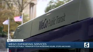 WeGo expands hours on major routes beyond pre-pandemic service