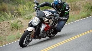 2014 MV Agusta Brutale 1090 RR - 4cyl Streetfighter Shootout Part 2 - MotoUSA