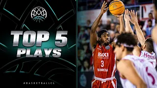 Top 5 Plays | Round of 16 Game 4 - Basketball Champions League