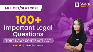 Important Legal Questions | MH-CET Law Legal Reasoning Preparation | Part 1 | MH-CET Law/SLAT 2023