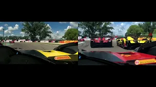 Robert Kubica 83 vs Antonio Giovinazzi 51 - ONBOARD START  . Imola 2024