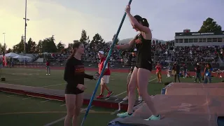 Hana Moll Clears 15' for a High School National Pole Vault Record and U20 Record