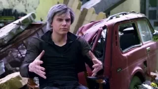 X-Men Apocalypse "Quicksilver" Behind The Scenes Interview - Evan Peters