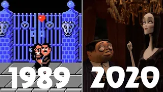 Эволюция игры Семейка Адамс / Evolution of The Addams Family Games 1989-2020