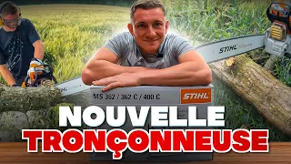 NOUVELLE TRONÇONNEUSE STIHL !